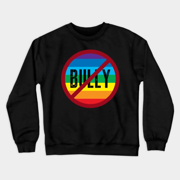 LGBT Gay Pride Rainbow T shirt Crewneck Sweatshirt by Mommag9521